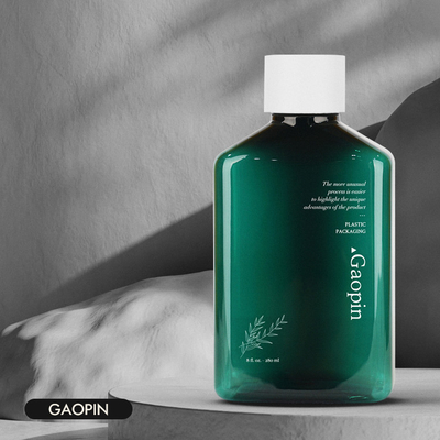 Luxeshampoo en Gel die van de het HUISDIERENdouche van de Veredelingsmiddelfles het Transparante 400ml-PCR Toner Container verpakken