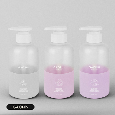 400ml van de Douaneskincare van de huisdieren de Plastic Fles van de het Lichaamswas Verpakkende Fles van de de Lotionpomp