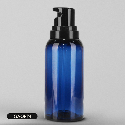 Van het luxeshampoo en Veredelingsmiddel Flessen130ml Blauwe PCR Lichaamslotion Verpakking