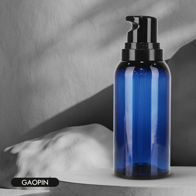 Van het luxeshampoo en Veredelingsmiddel Flessen130ml Blauwe PCR Lichaamslotion Verpakking