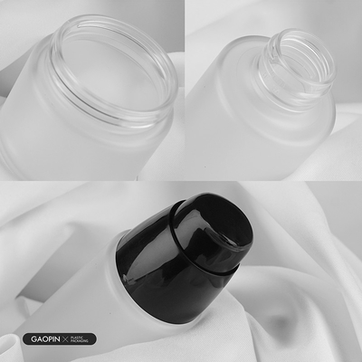 groothandel 50/100 / 120ml milieuvriendelijke pet witte Face wash lotion cosmetische plastic pompflessen