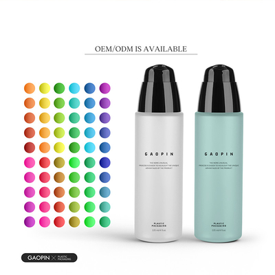 aangepaste 50/100 / 120ml frosted zonnebrandcrème voor huisdieren cosmetische verpakking plastic fles en potten