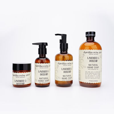 Kosmetische Plastic Flessen Amber Skincare Packaging 40ml 50ml 100ml 150ml 200ml 500ml