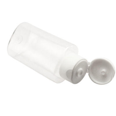 Duidelijke van het de Handdesinfecterende middel van Flip Cap Cosmetic Plastic Bottles Lege het Gelflessen 60ml 100ml