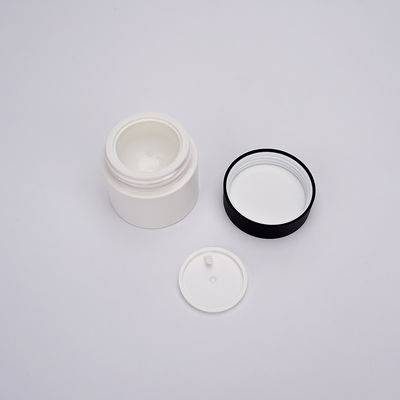 30ml de Container van het HUISDIERENschroefdeksel, Witte Plastic Room Kosmetische Kruik