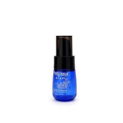 De rekupereerbare Lege Plastic Skincare-Blauwe Kleur van de Pompfles 30ml 120ml