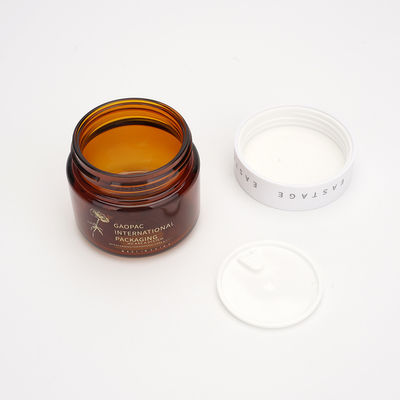 de Verpakking van de Pompamber lotion bottles plastic cosmetic van 80ml 100ml