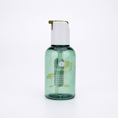 Van het de Flessen50ml 100ml Lege Gezicht van het rotatieslot Kosmetische Plastic de Roomkruiken