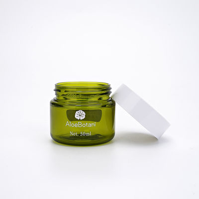SGS van de Lotionflessen 50ml 100ml van het Rotatieslot Plastic Kosmetische de Roomkruiken