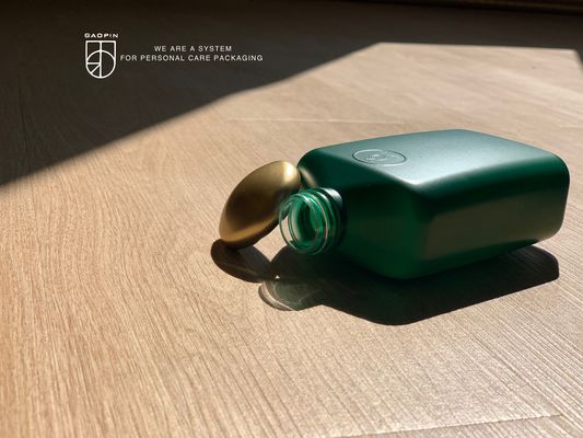 De vierkante 350ml-Flessen van de Samendrukkingsshampoo, Lege Douchegel Verpakking
