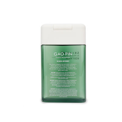 200ml 250ml Flip Top Shampoo Bottles, de Vierkante Plastic Flessen van PETG voor Handdesinfecterend middel