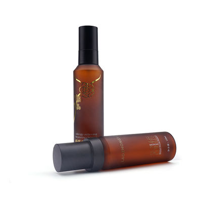 Kosmetische Amber Plastic Spray Bottles With-Pumper 30ml 120ml 150ml