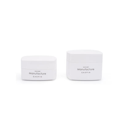 De plastic Vierkante Container 30g 50g van Lotionflessen voor Lichaamsverzorgingroom Verpakking