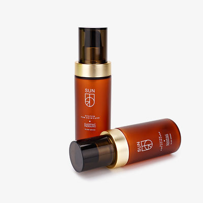 De amber van de de Perspomp 100ml van de HUISDIEREN Plastic Kruik Fles van de de Flessen Kosmetische Plastic Lotion