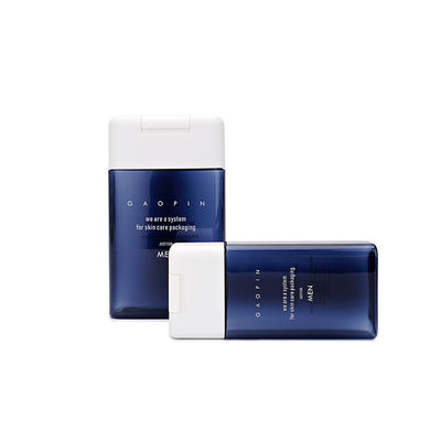 50ml - Plastic de Shampooflessen van 250ml met Pomp Vierkante Vorm