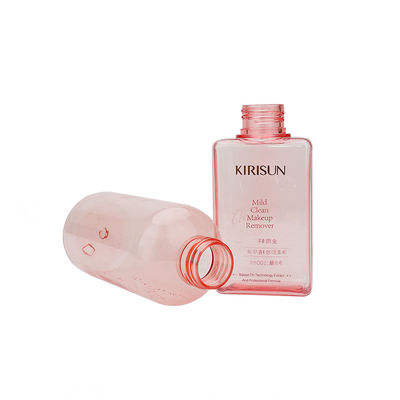 Vlakke de Containerflessen 280ml 150ml 110ml van de Rechthoekshampoo