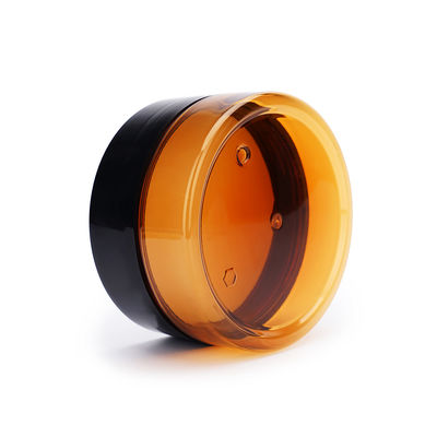 De ronde Plastic Kosmetische Container van het Kruiken200ml Haar met Dekselpe Pakking
