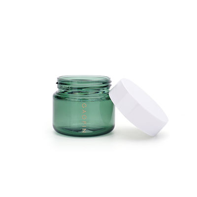 De witte Plastic Flessen van de Lotionpomp, Kosmetische het Druppelbuisjeflessen van 30ml 50ml