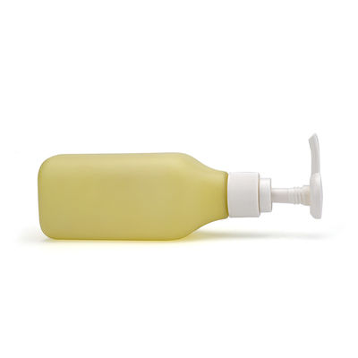 200ml de gele Lege Plastic Kosmetische Zorg die van de Flessenhuid Toegelaten OEM verpakken