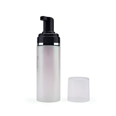 SGS 150ml van het de Flessen Semi Transparante Gezichtsschuim van de Schuimplasticpomp het Reinigingsmiddelenfles met GLB