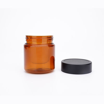 De Flessen 30g 50g Bruine Skincare van HUISDIEREN Lege Skincare Verpakking met Schroefdeksel