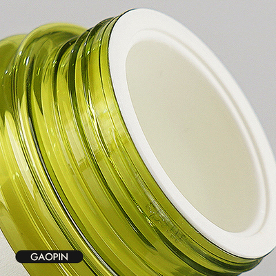 de Luxe van de de Lotionfles van 40ml 50ml 130ml Groene Plastic Kosmetische Verpakkingsreeks