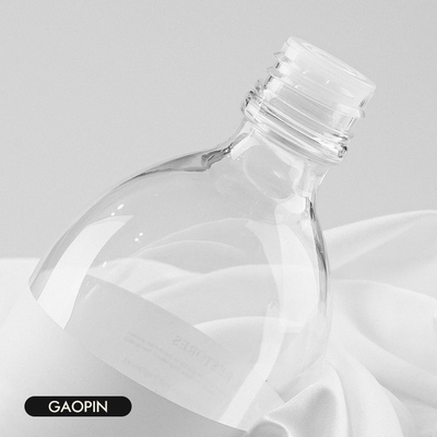 300ml plastic Leeg de Geneeskundeveredelingsmiddel 66.46mm van de Mondspoelingsfles Breedte